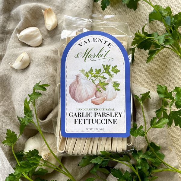 Garlic Parsley Fettuccine