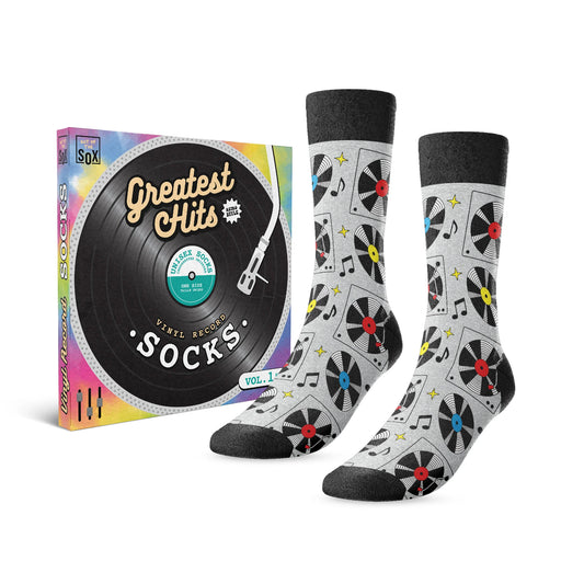 Greatest Hits Vinyl Vintage Socks