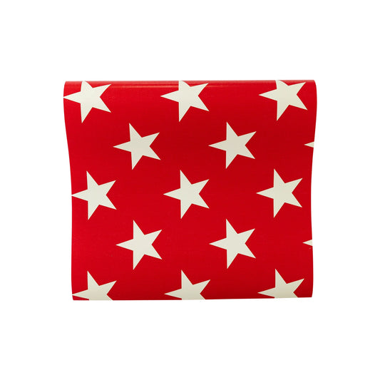 Red Stars Table Runner