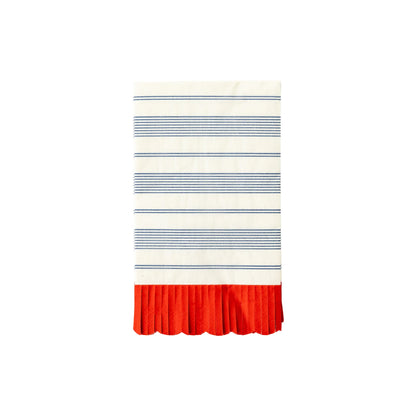 Striped Scallop Napkins