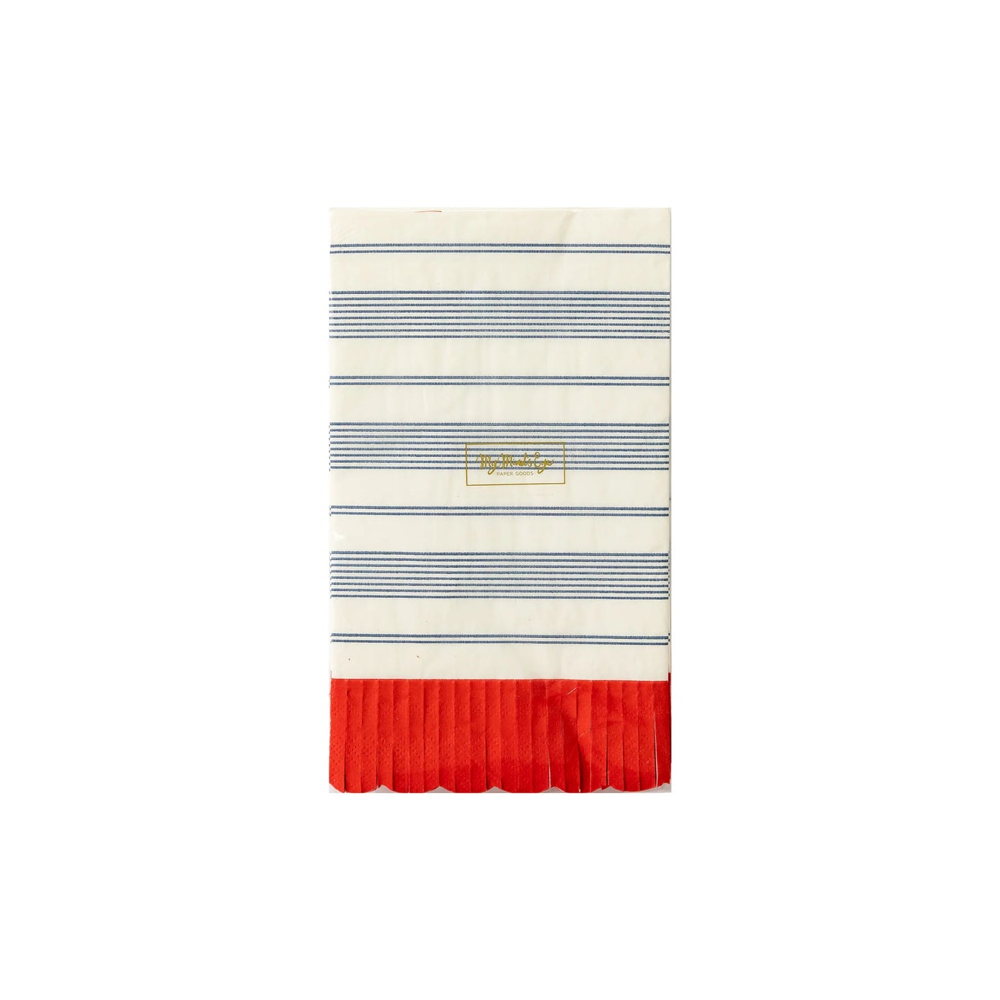 Striped Scallop Napkins