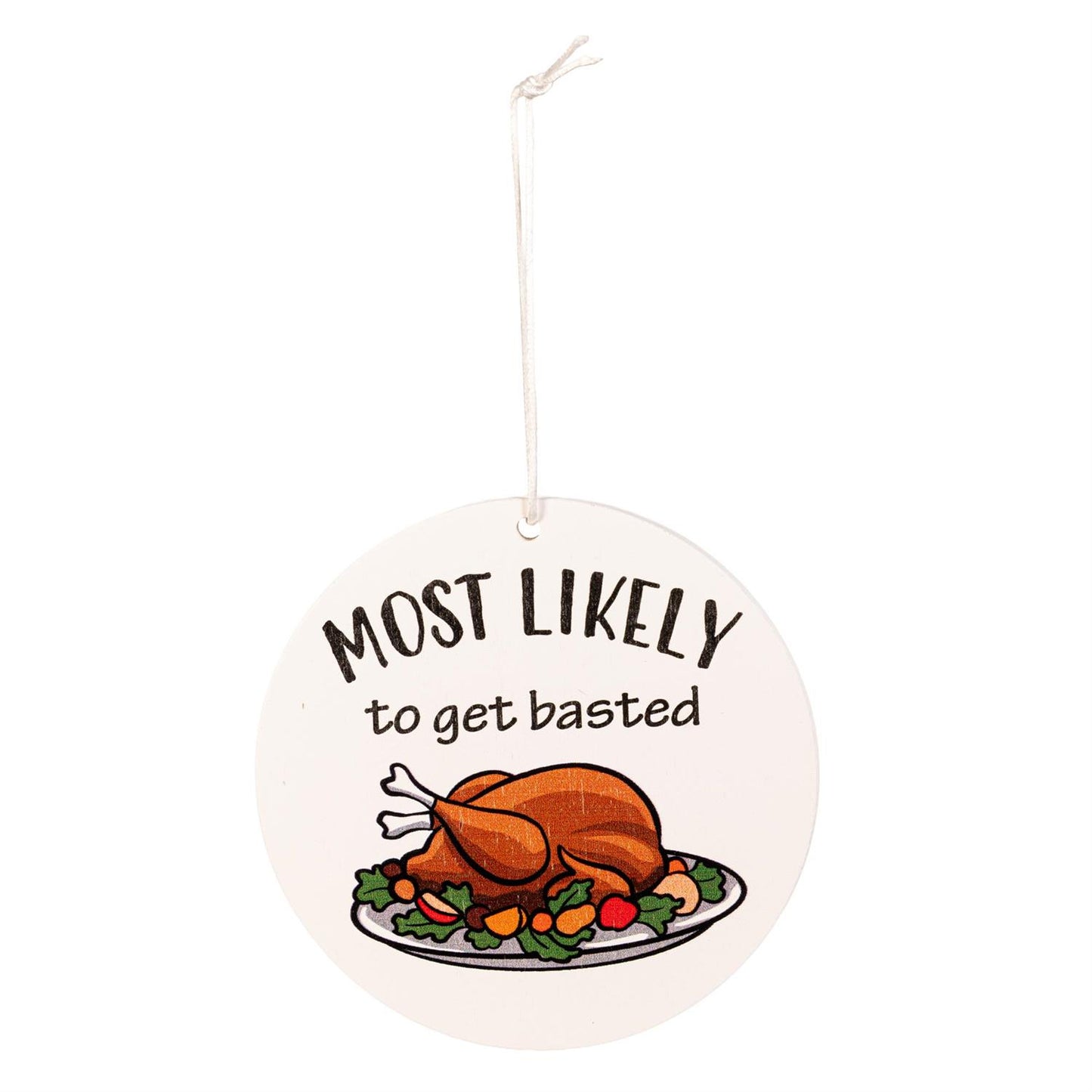 "Most Likely To" Wood Tag