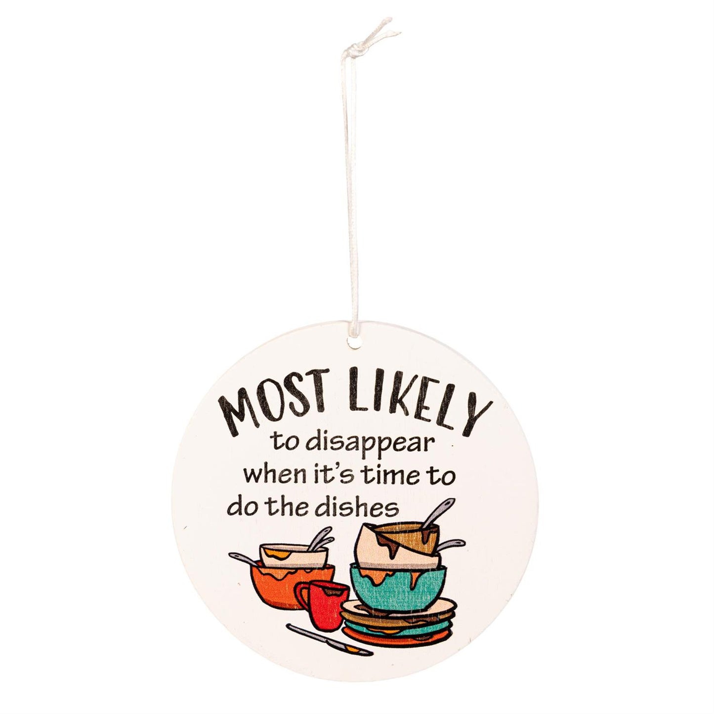 "Most Likely To" Wood Tag