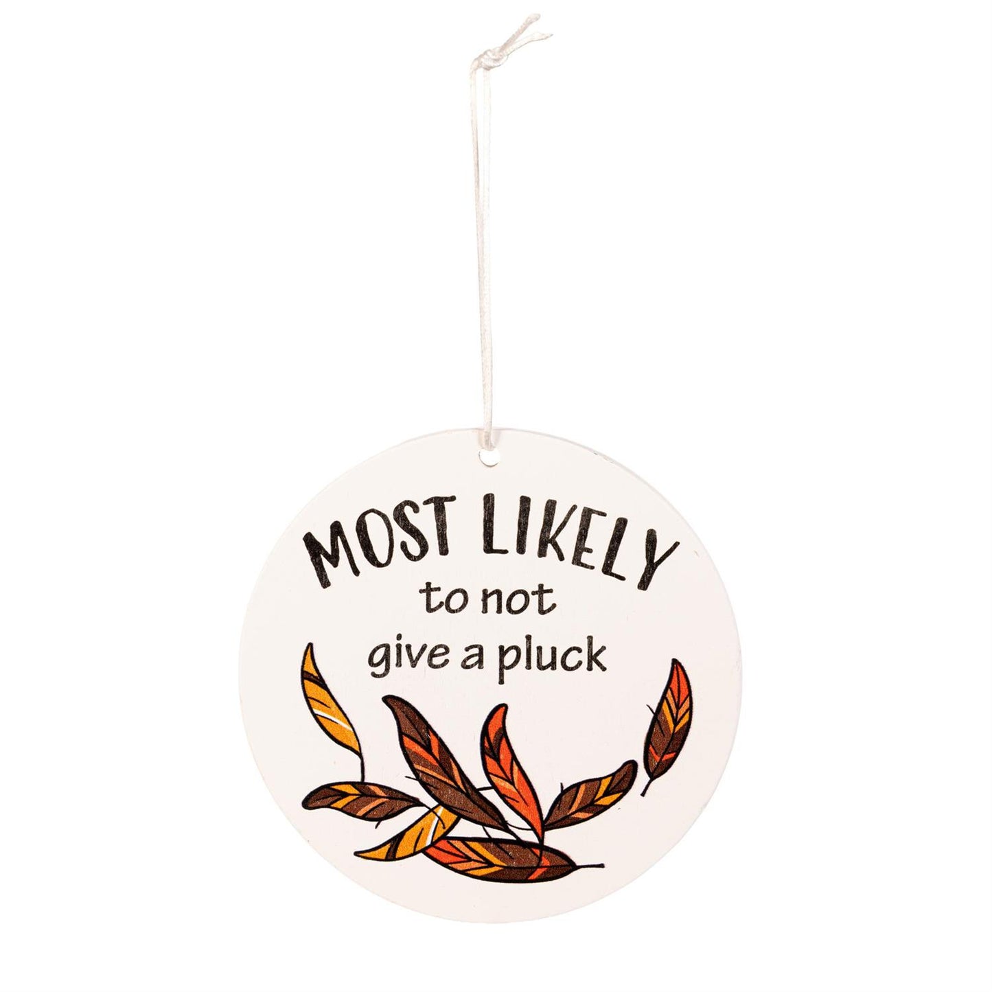 "Most Likely To" Wood Tag