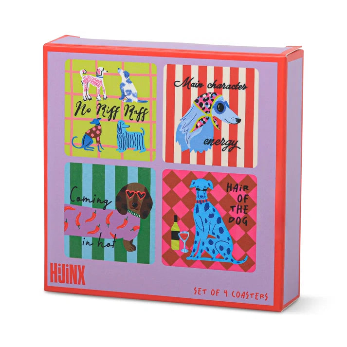 Hijinx  The Dog Lover Coasters Set of 4