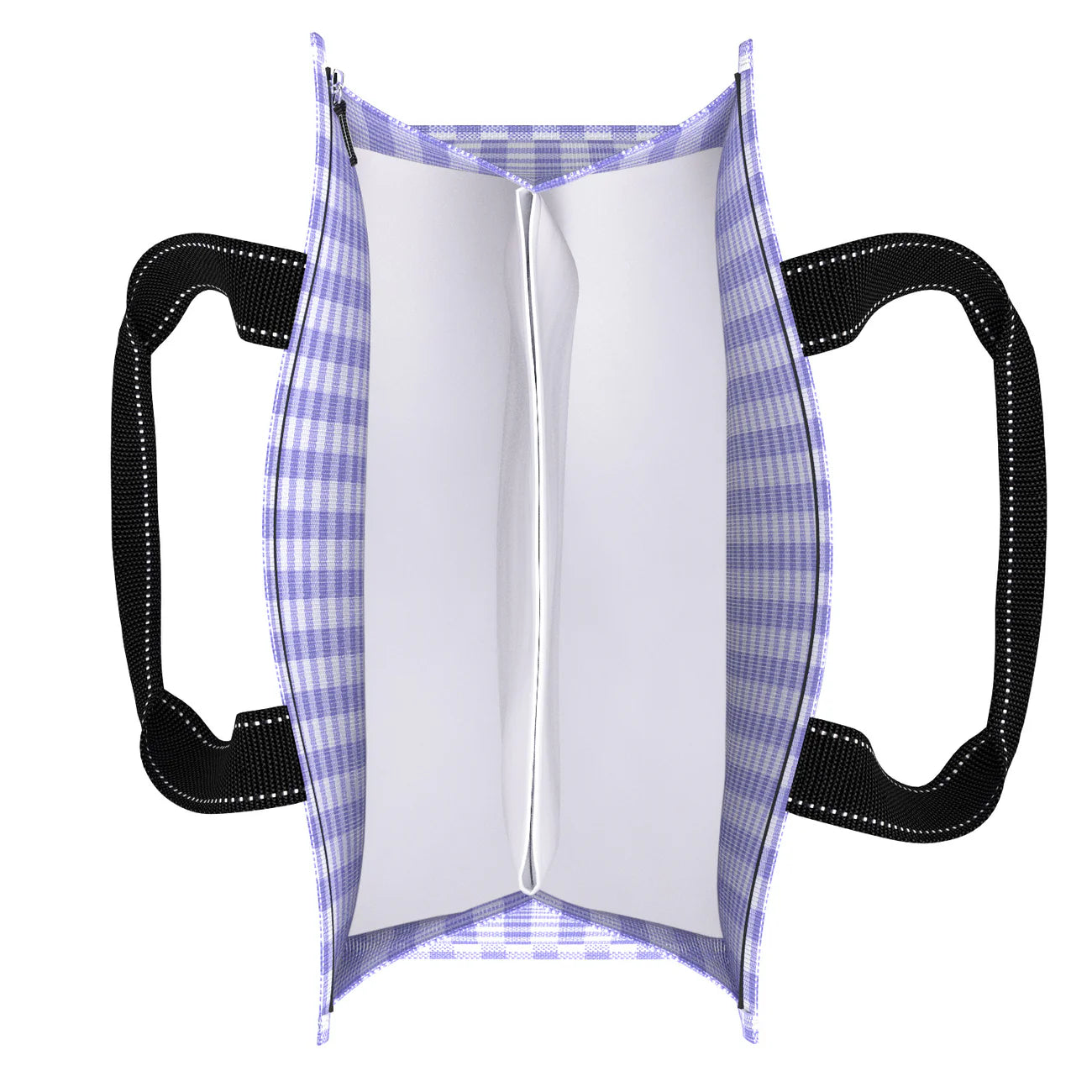 French Blue and Pool Woven Cooler - Large