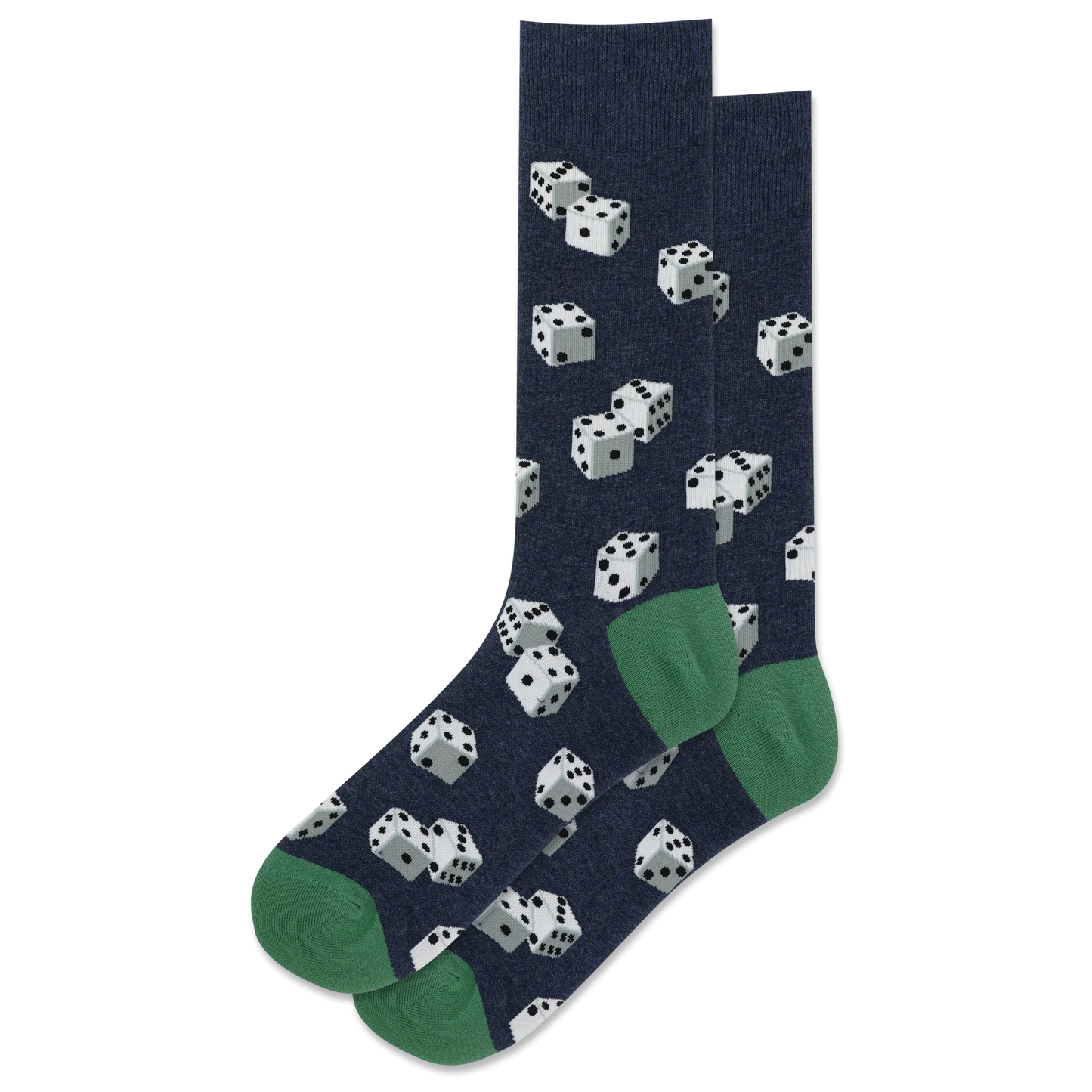 HOTSOX Men's Dice Crew Sock