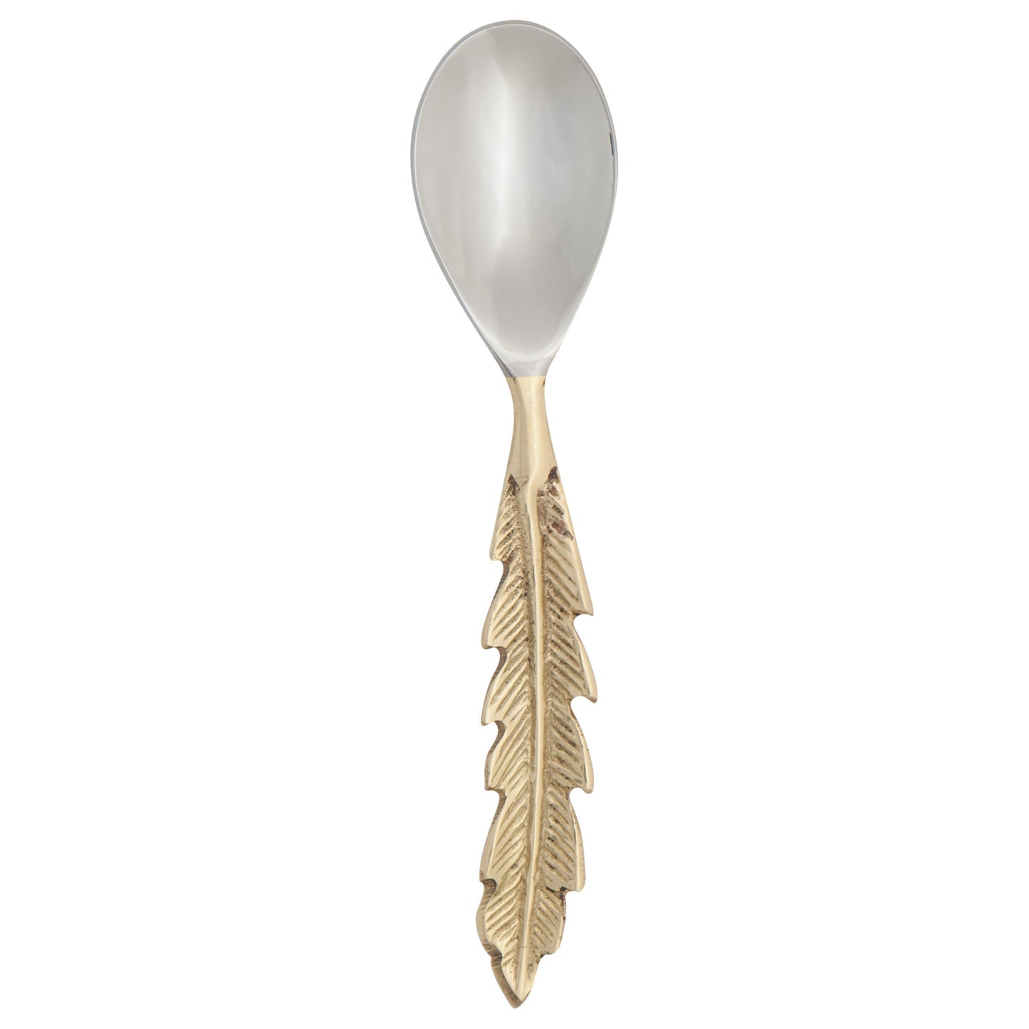 Plume Gold Spoons - Set of 4