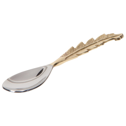 Plume Gold Spoons - Set of 4