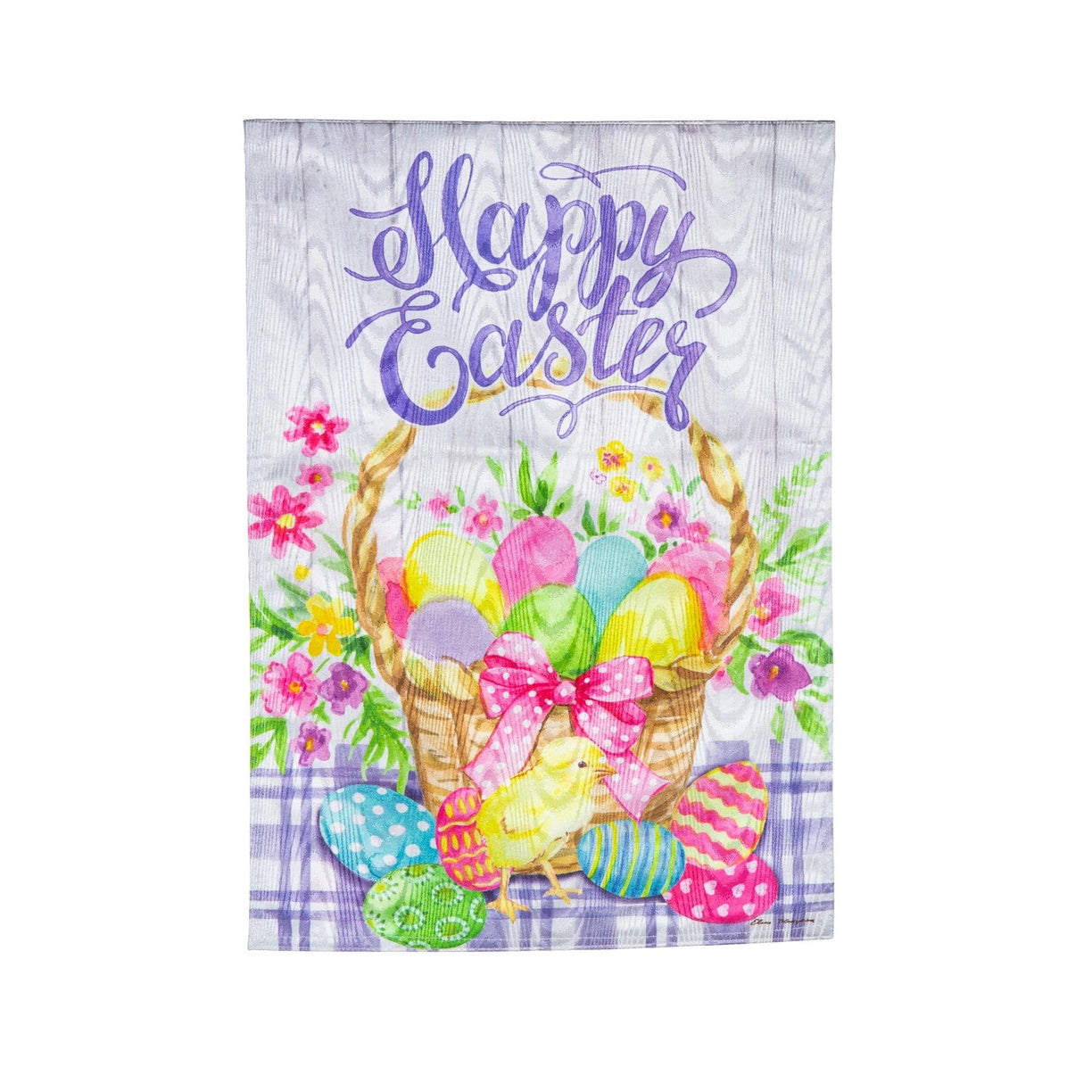 Happy Easter Garden Flag