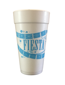 Fiesta Styrofoam Cups 10CT