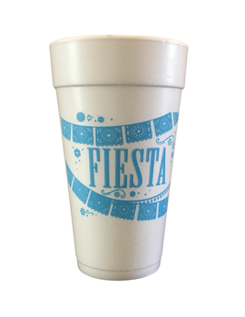 "Fiesta" Styrofoam Cups