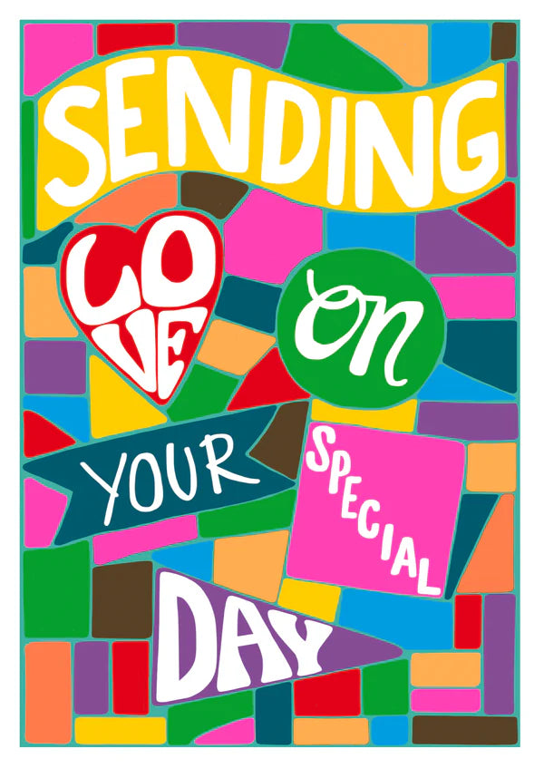 Sending Love On Your Special Day Card