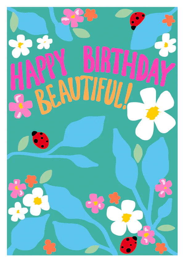 Happy Birthday Beautiful Card