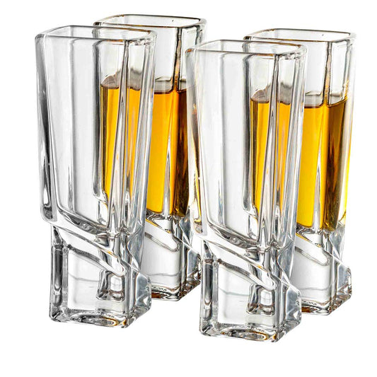 Carre 4 Shot Glasses