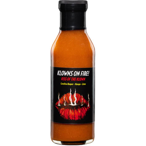 Klowns On Fire Hot Sauce: Kiss Of The Klown