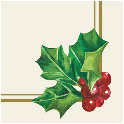 Holly Holiday Napkins