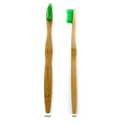 Pure & Natural Organic Tooth Gel and Bamboo Toothbrush for Large Dogs
