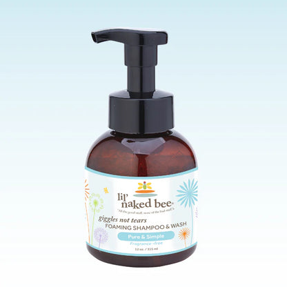 Pure & Simple Giggles Not Tears Foaming Shampoo & Wash