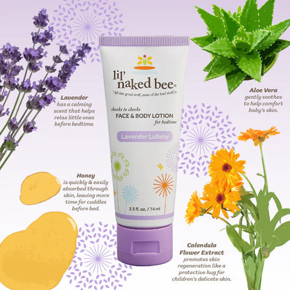 Lavender Lullaby Cheeks to Cheeks Face & Body Lotion