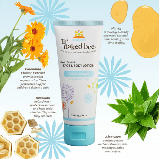 Pure & Simple Cheeks to Cheeks Hand & Body Lotion