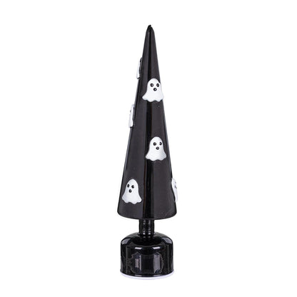 Haunted House LED Rotating Glass Ghost Tree