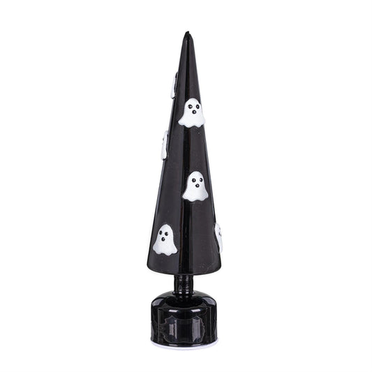 Haunted House LED Rotating Glass Ghost Tree