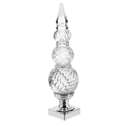 Water Globe LED Cheer Finial