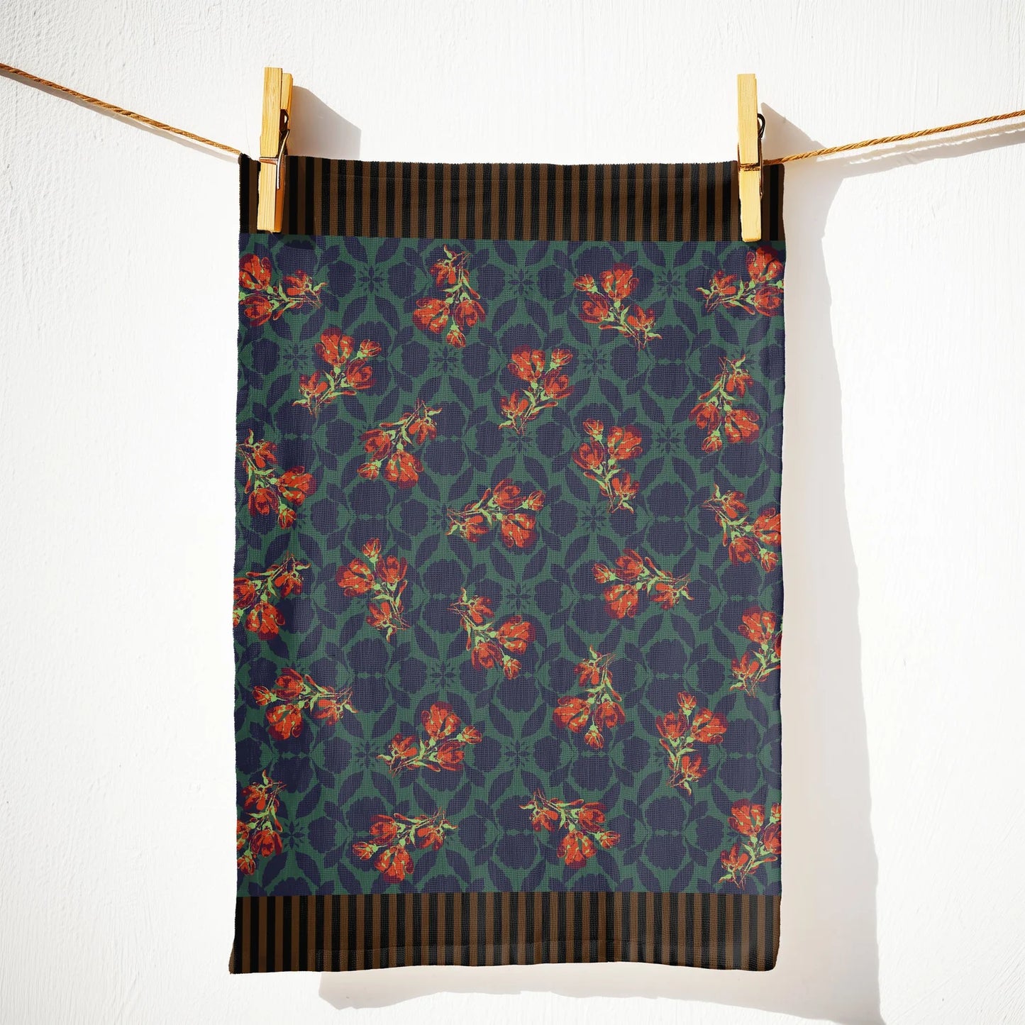 Lynette Reed Blossom Tea Towel - Leonora