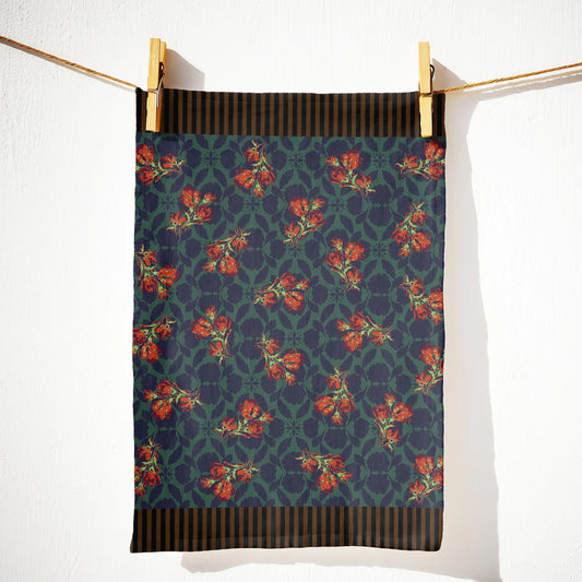 Lynette Reed Blossom Tea Towel - Leonora