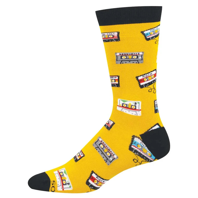Mix Tapes V2 Crew Socks
