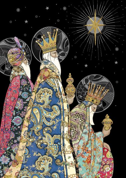 Three Kings Greeting Card