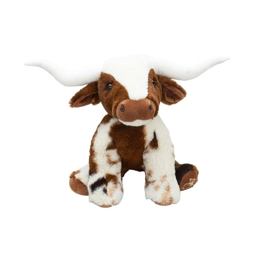 Large Cream Brown Texas Cow