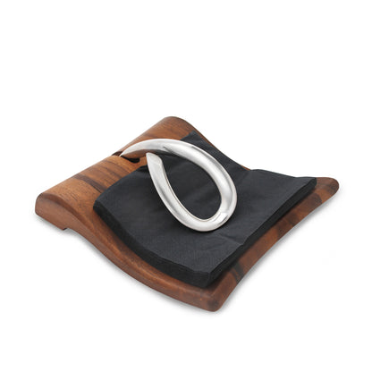 Nambe Breeze Napkin Holder