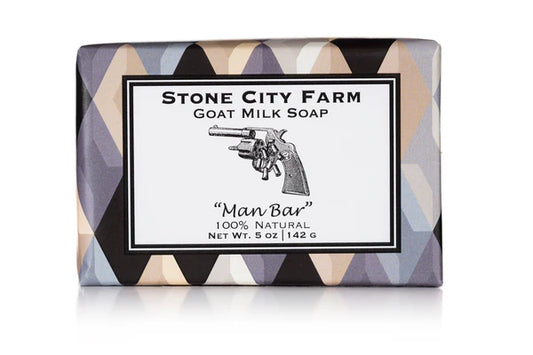 Stone City Farm Man Bar Goat Milk Soap