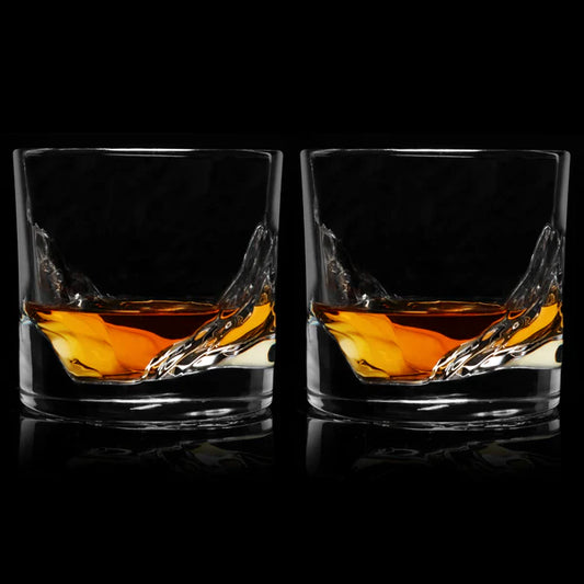 Grand Canyon Crystal Whiskey Glass Set of 2