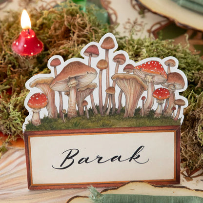 Hester & Cook Mushroom Place Cards