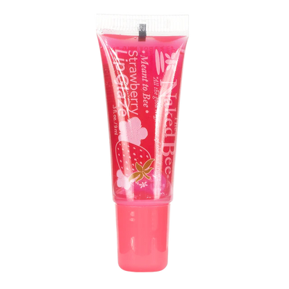 The Naked Bee Strawberry Lip Care Duo