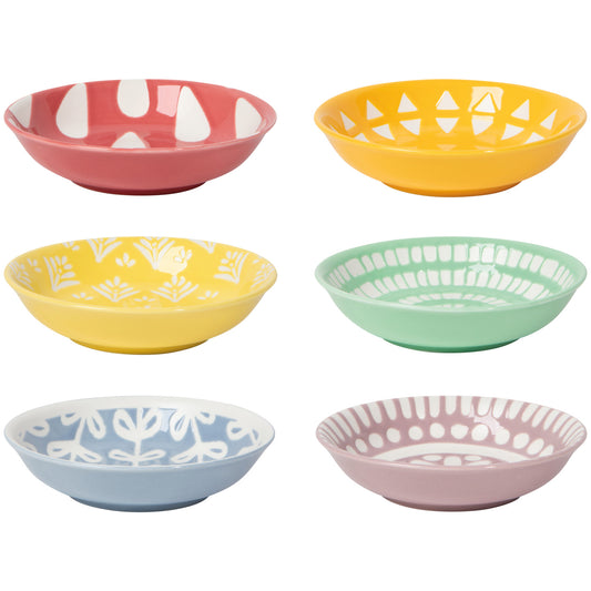 Dewdrop Pinch Bowls - Set of 6