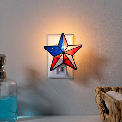 Patriotic Star Nightlight