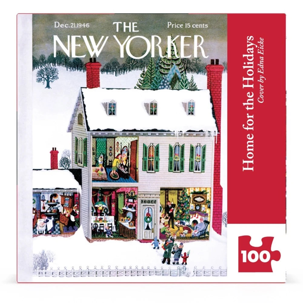 Home for the Holidays Mini 100 Piece Mini Puzzle