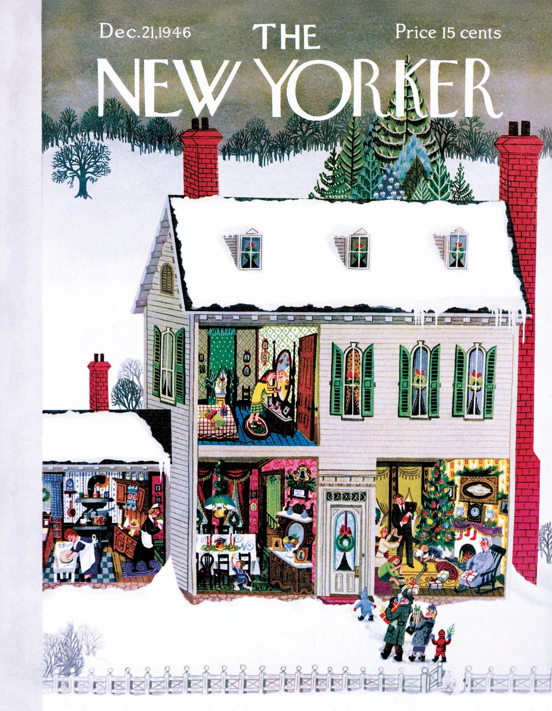 Home for the Holidays Mini 100 Piece Mini Puzzle