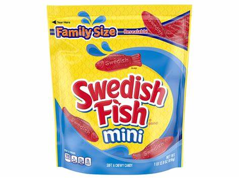 Swedish Fish Mini Candy Bag