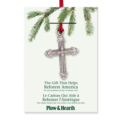 Christmas Cross Ornament
