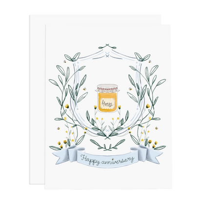 Happy Anniversary Honey Greeting Card