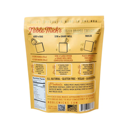 Orange Creamsicle Frozen Cocktail Mix