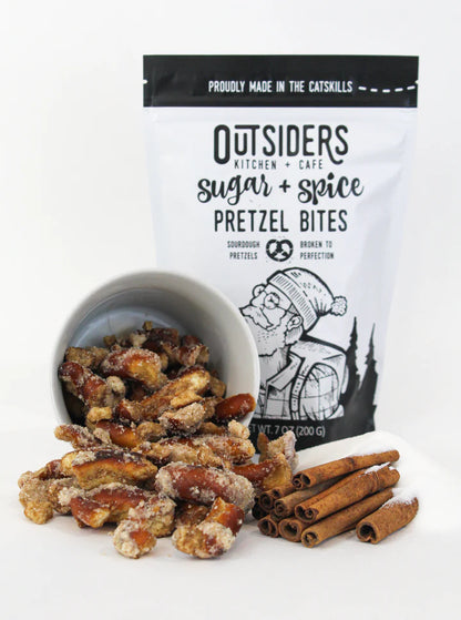 Outsiders Sugar + Spice Pretzel Bites