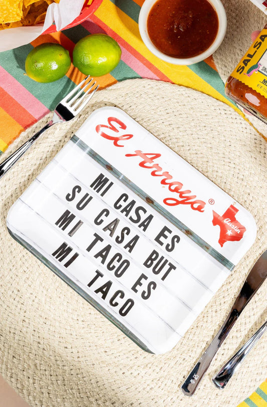 Mi Taco Party Plates