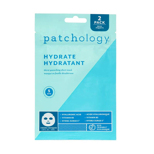 Hydrate Thirst Quencher Sheet Mask - 2 Pack