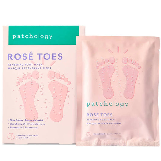 Rose Toes Renewing Foot Mask